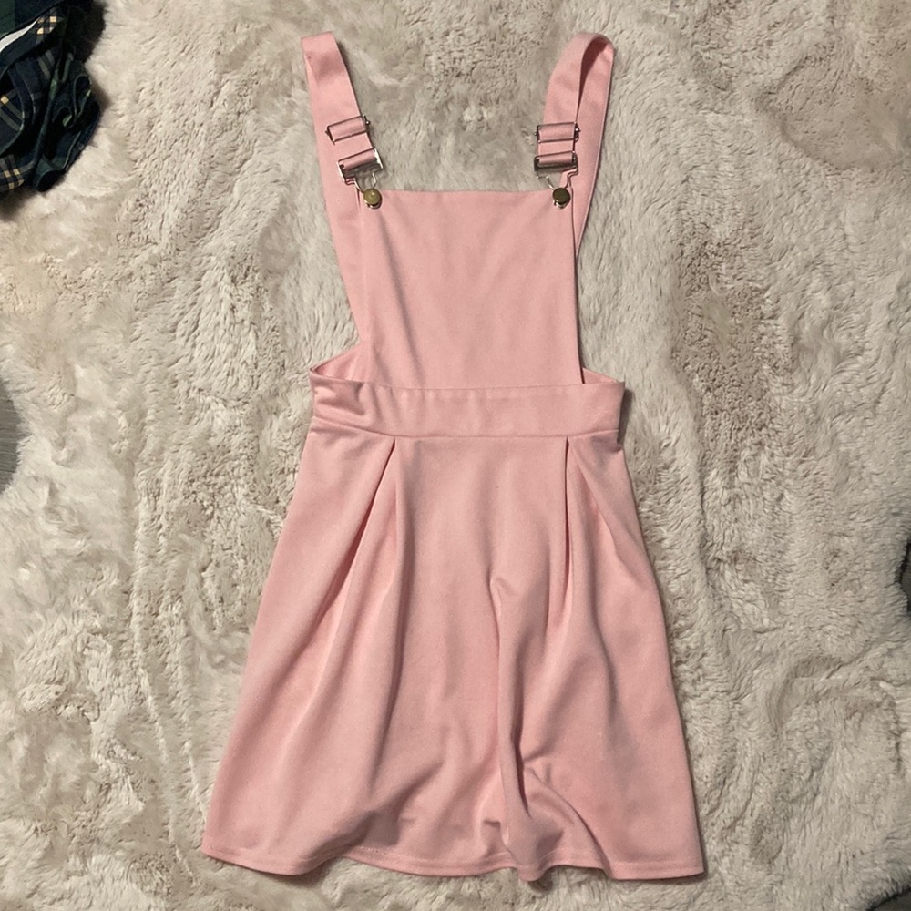 Pink Suspender Skirt